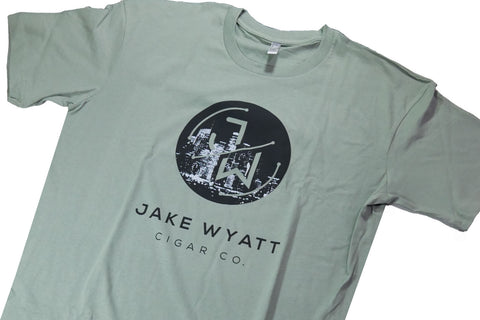 Jake Wyatt Cigar Co. T-Shirt - City Scape