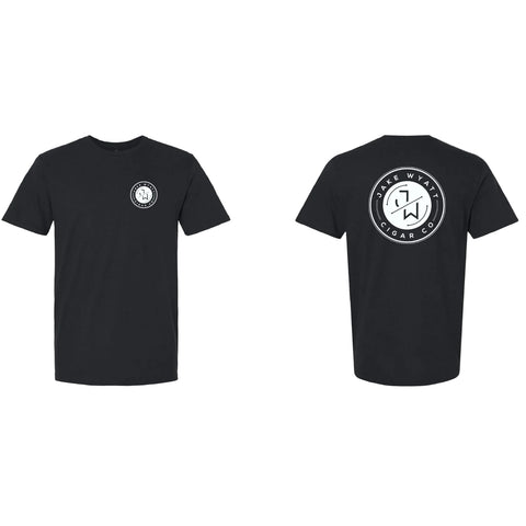 Jake Wyatt Cigar Co. T-Shirt - Black SM/LG Logo